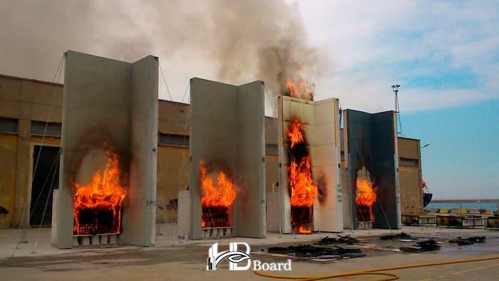 انتخاب مواد ساختمانی مقاوم در برابر آتش-اچ بی