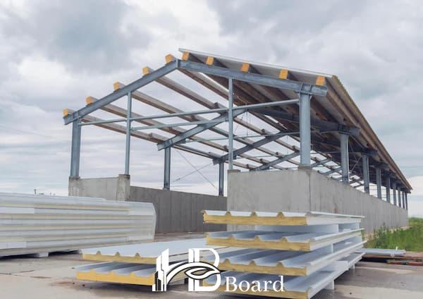 ساندویچ پانل سقفی با هسته PIR-اچ بی