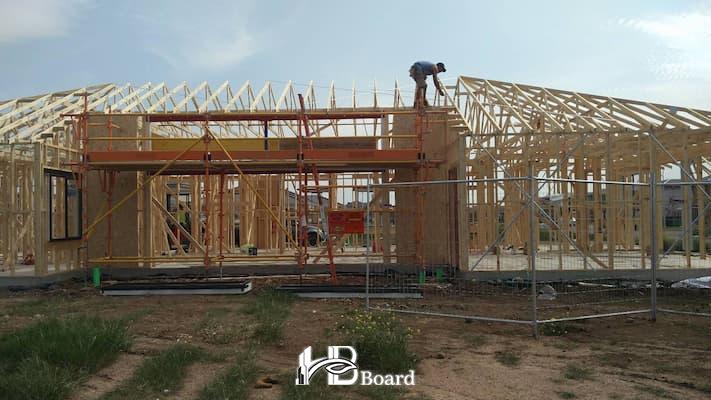 قاب گالوانیزه و چارچوب فلزی در سیستم خشک-اچ بی بورد