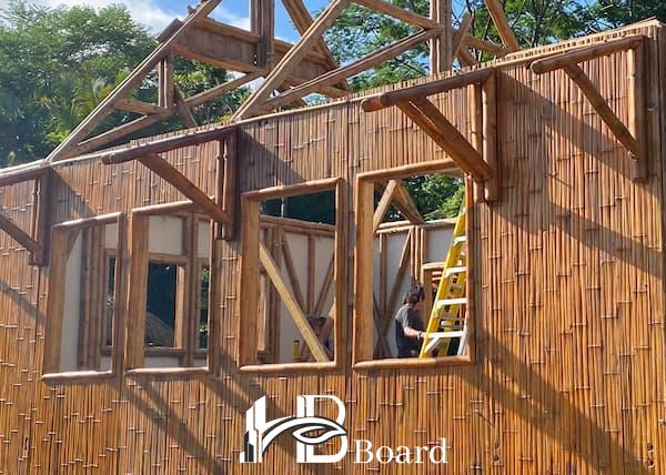 استفاده از بامبو به عنوان مصالح ساختمانی پایدار-اچ بی