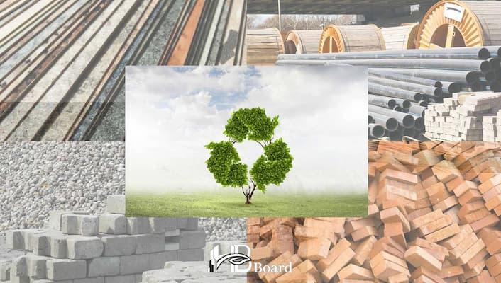 بهترین مصالح ساختمانی قابل بازیافت-HB