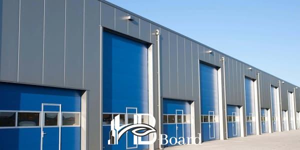 نمای ساختمان مدرن با استفاده از کامپوزیت پانل- اچ بی