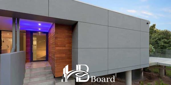 پانل اکسید منیزیم (MgO) در نمای خارجی ساختمان-اچ بی