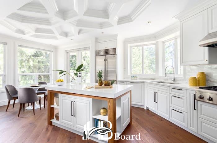 ایدههای مدرن کناف سقف و دیوار آشپزخانه-اچ بی