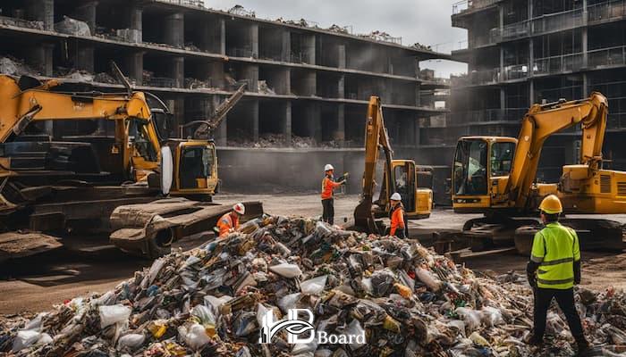 مقایسه ضایعات ساختمانی در مصالح سنتی و پانل MgO-اچ بی بورد