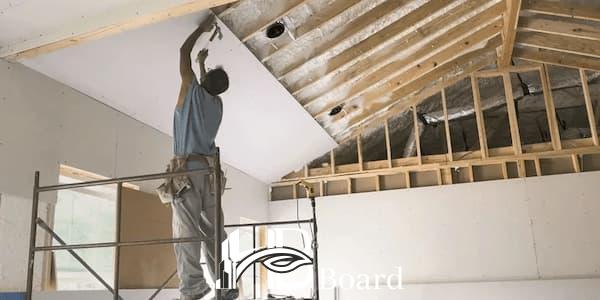 سقف کاذب ساخته شده با ورق اکسید منیزیم- اچ بی بورد