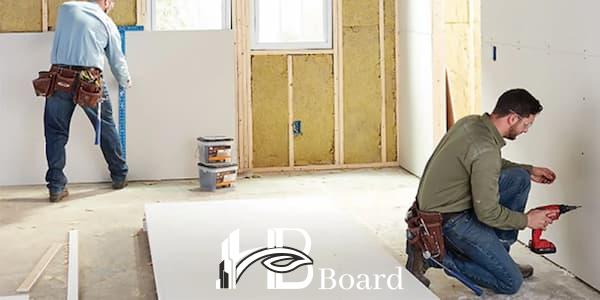 نصب آسان پانل MgO توسط کارگر ساختمانی-اچ بی