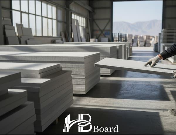 انواع ضخامت ورق MgO-اچ بی