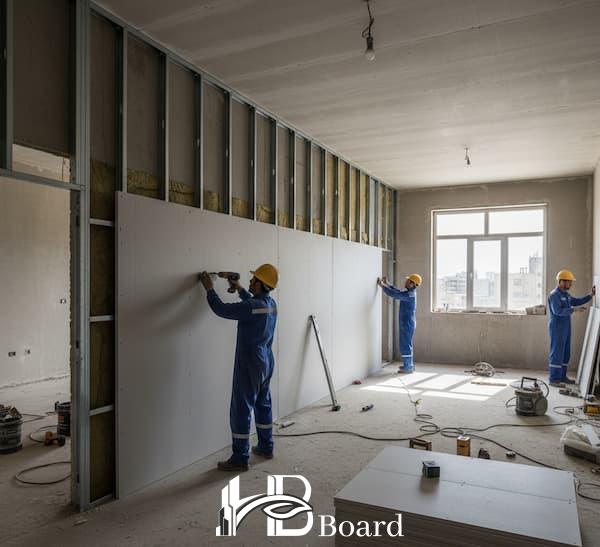 کاهش صدای دیوار مشترک با پانل اکسید منیزیم- اچ بی